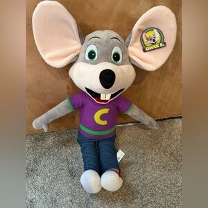 Large 30" "CHUCK E CHEESE" Plush Figure Stuffed Toy Mouse